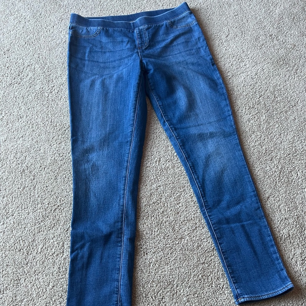 Girls straight leg stretch jegging